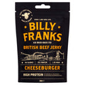 Billy Franks Cheeseburger Beef Jerky – High Protein Snack – 10 x 30g