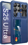 Vihibii Samsung Galaxy S25 Ultra Case | RFID Card Holder & Camera Cover