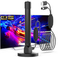 Indoor TV Aerial with Amplifier - 8K 4K Freeview HD