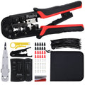 Preciva 97-in-1 RJ45 Crimp Tool Kit | Ethernet Network Repair Set