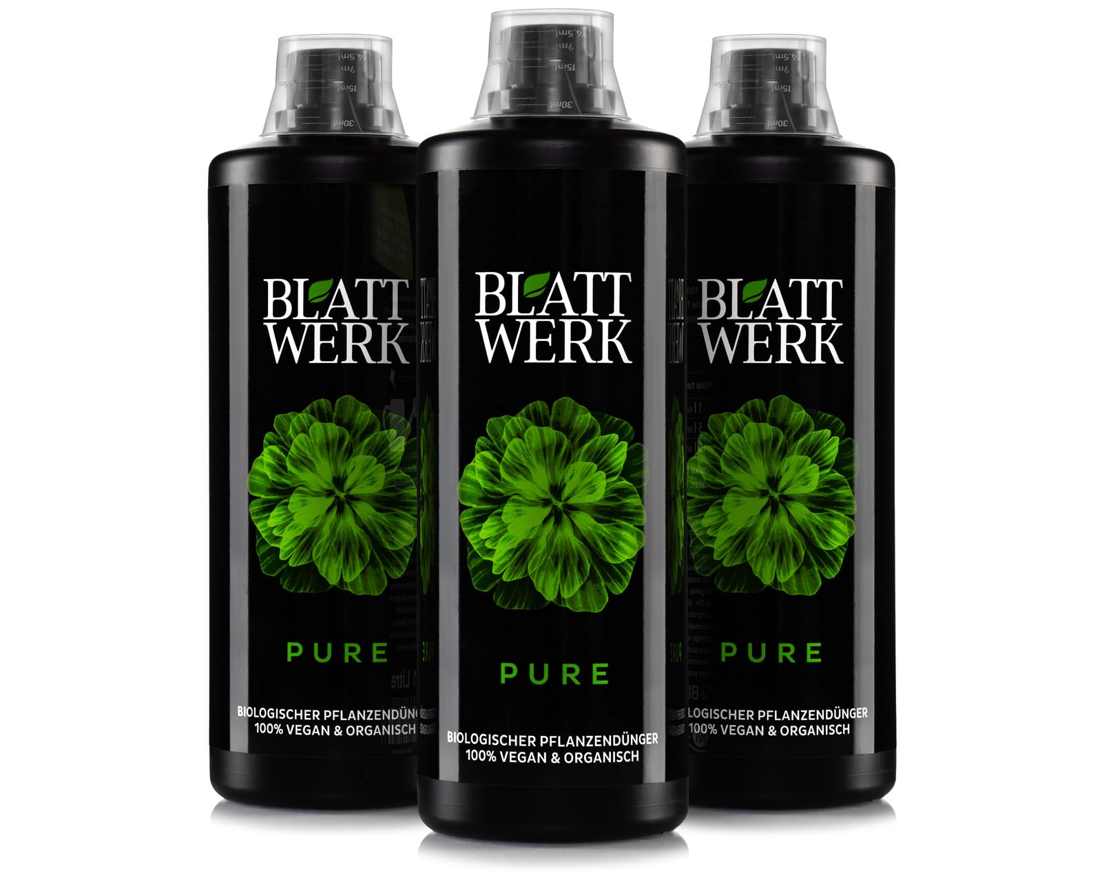 BLATTWERK Pure Organic Liquid Fertiliser | 3x1000ml Vegan Plant Food