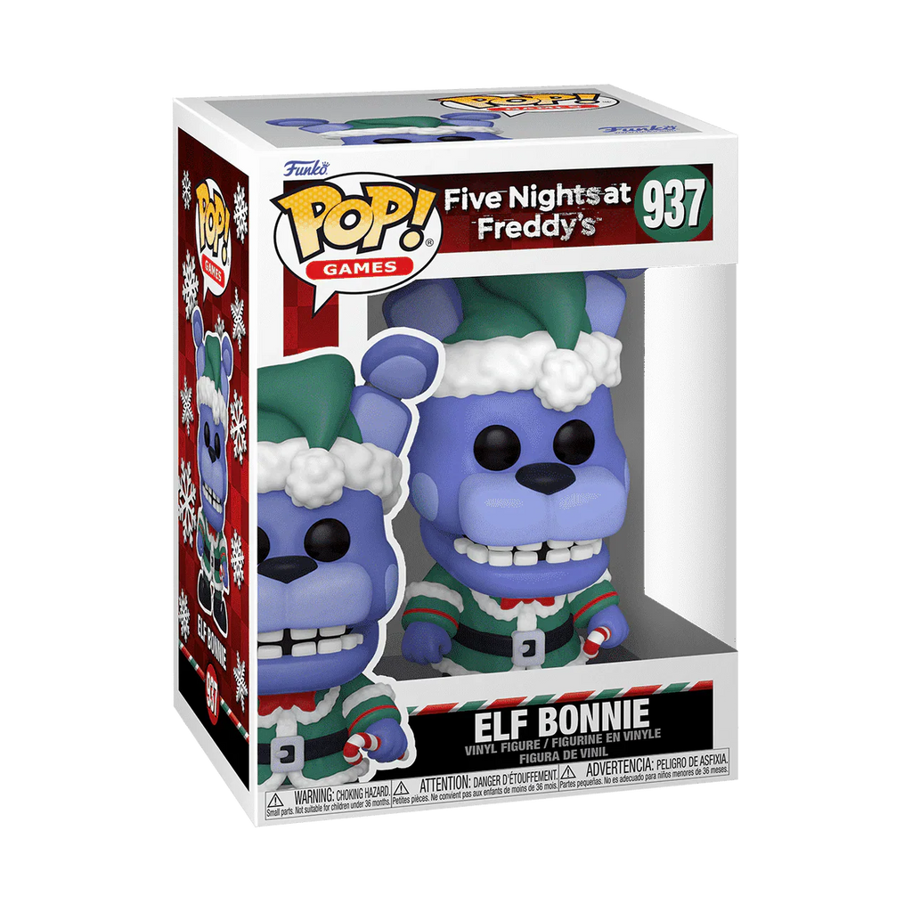 Funko POP! Games: FNAF Holiday Season Elf Bonnie Vinyl Figure