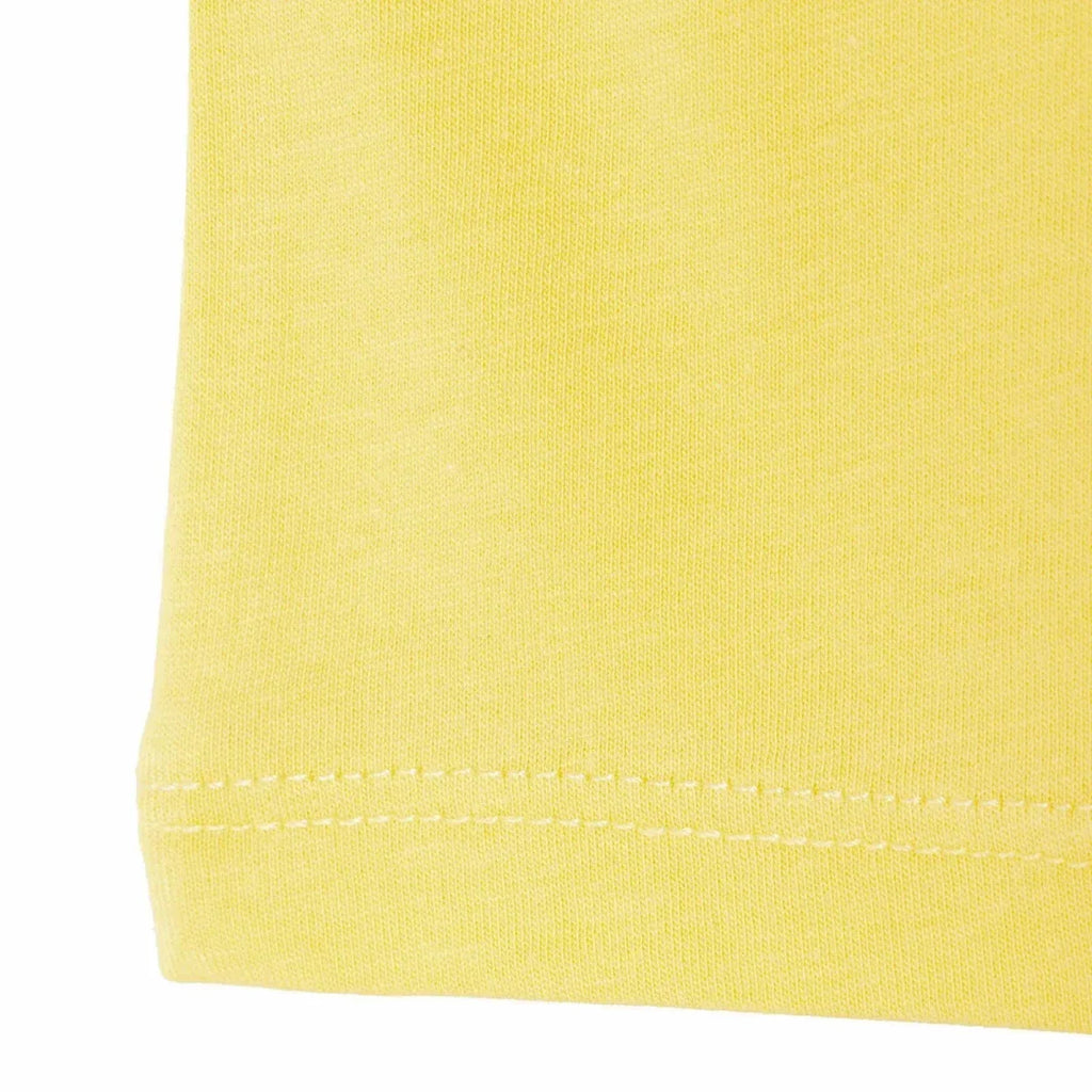 HelloBaby Girls T-shirt Strawberry Print Crew Neck Short Sleeve - Yellow
