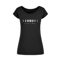 Gothic Attitude It's Just A Phase Women's Wide Neck Cotton T-Shirt