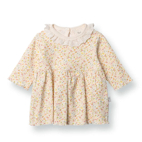 Bebetto Newborn Dress - Salmon