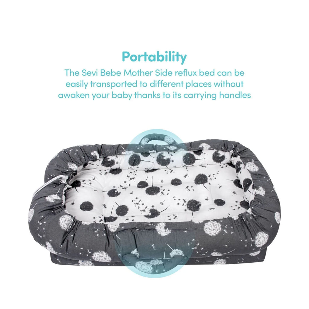 baby plus Mother Side Baby Reflux Bed Dandelion
