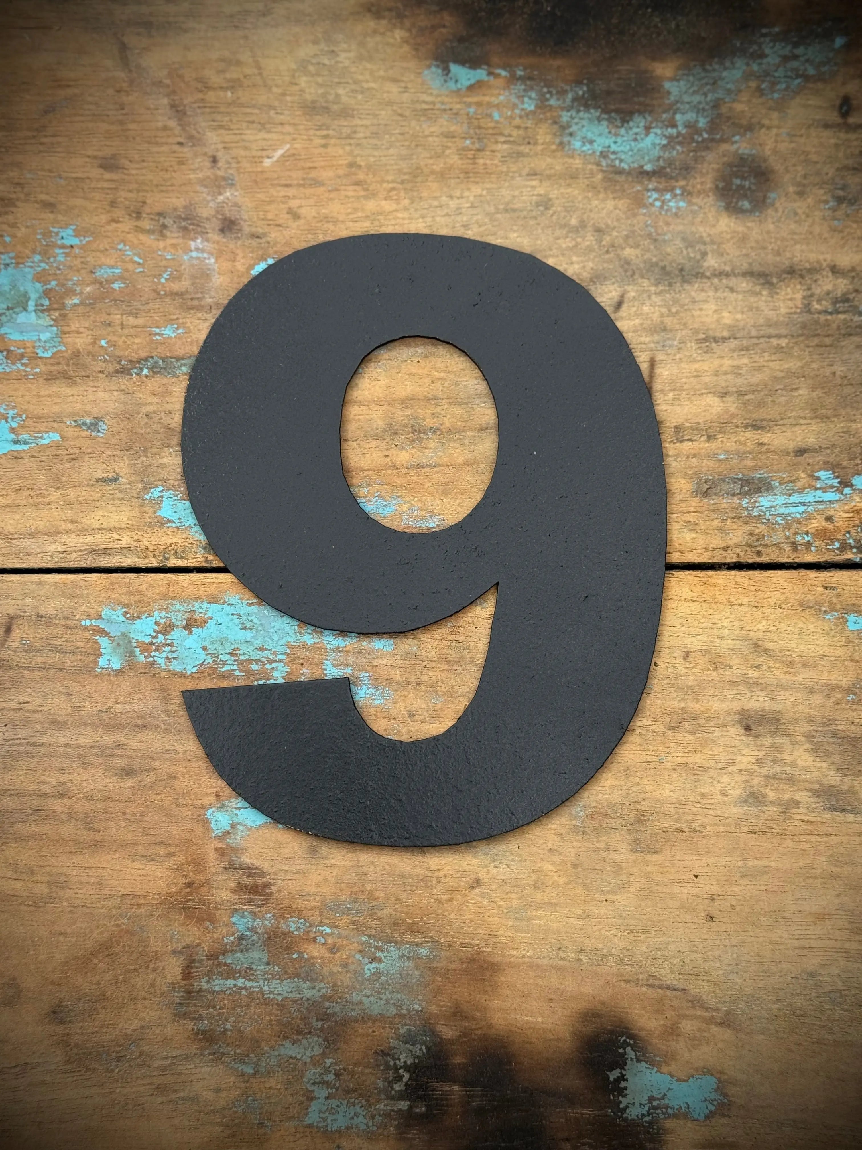 Rustic Black Metal Letters – Industrial Steel Wall Decor by Rustic Warehouse