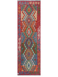 Maimana Kilim Runner - 291 x 89 cm