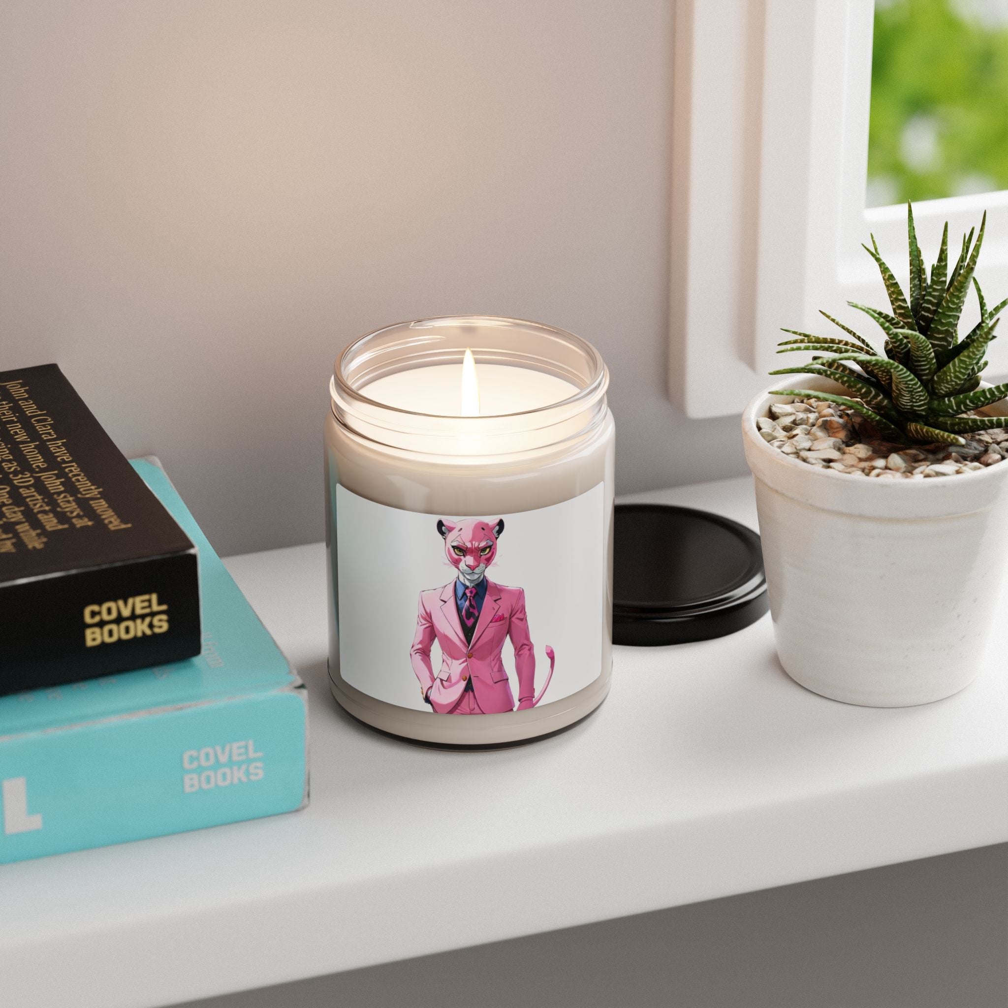 Nusra Scented Soy Candle, 9oz
