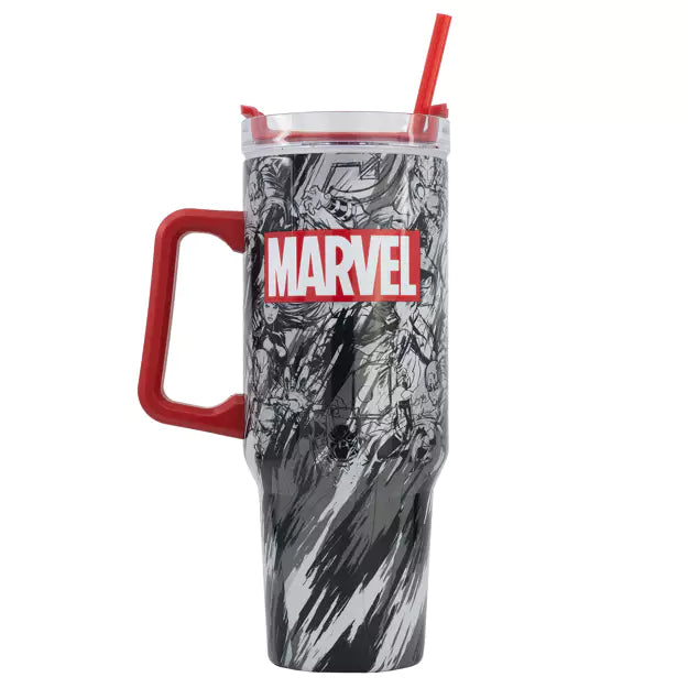 Snaps Marvel XXL Insulated Stainless Steel Rambler Mug with Handle – 1165ml