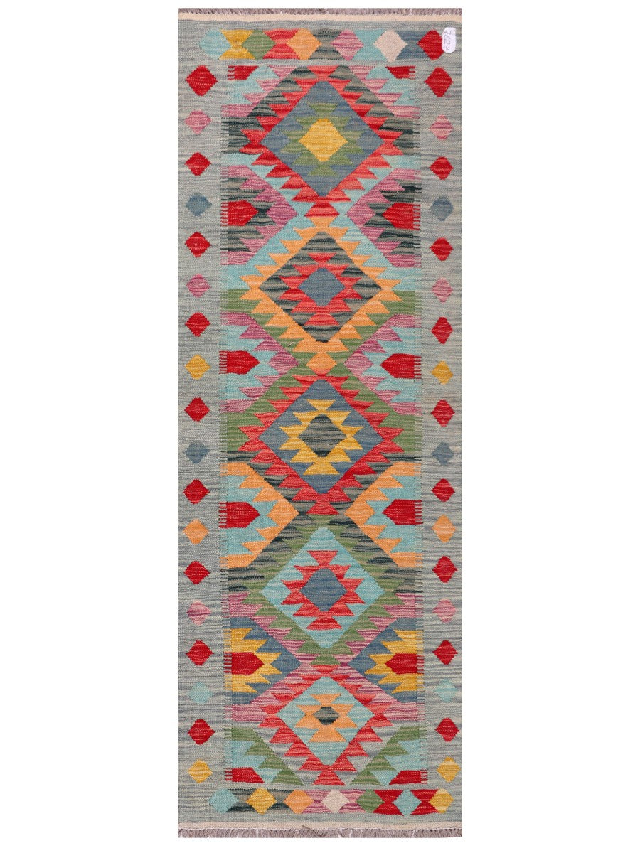 Maimana Kilim - 209 x 75 cm