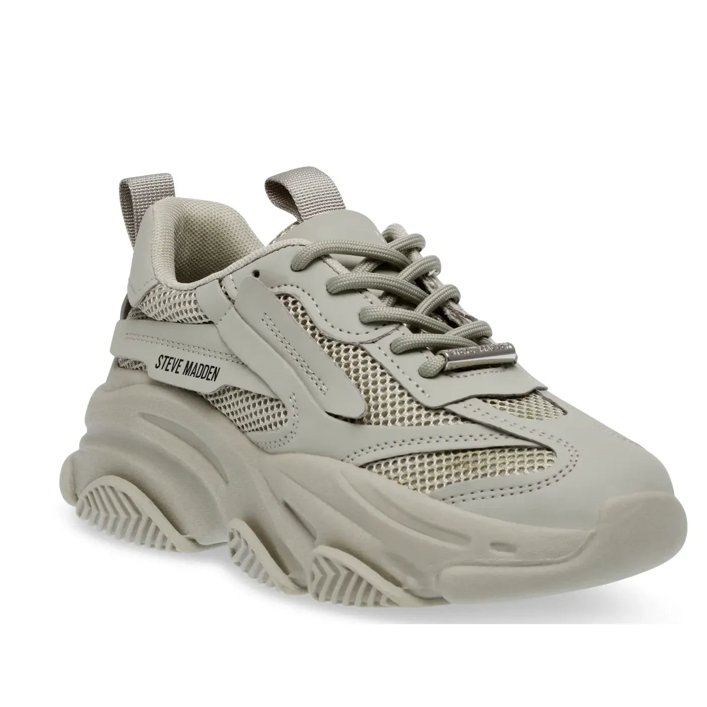 Steve Madden Possession-E Women's Chunky Trainers - Taupe - UK 5.5