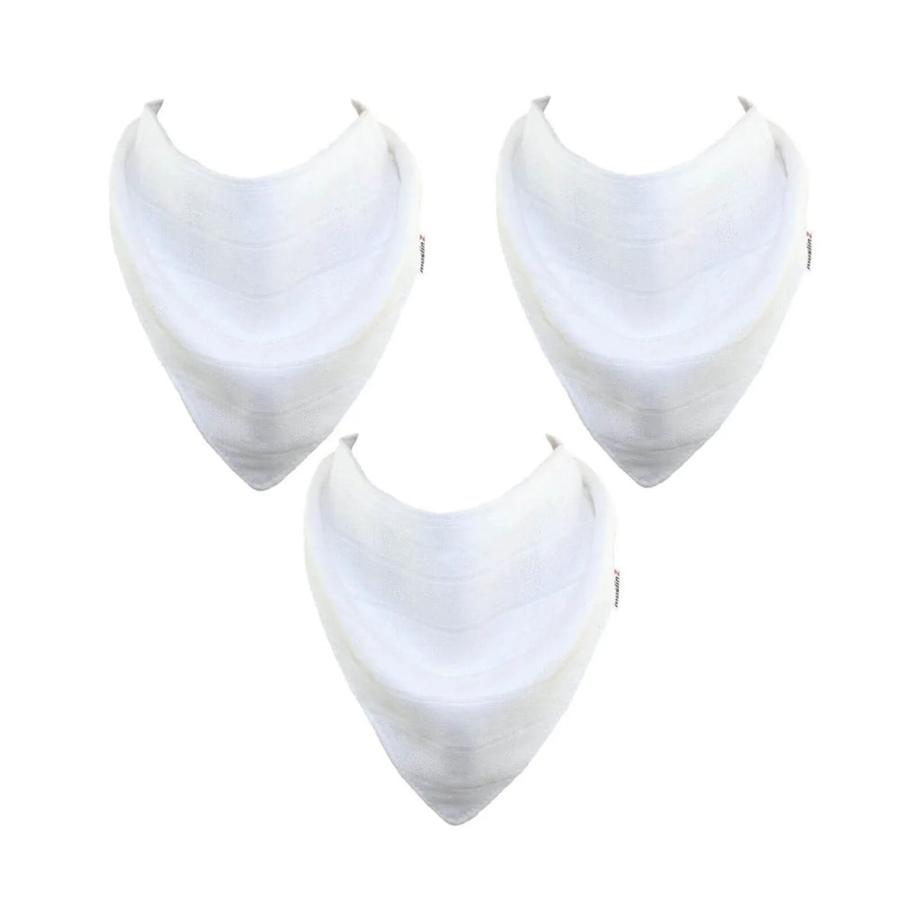 MuslinZ Bamboo/Organic Cotton Muslin Set - White