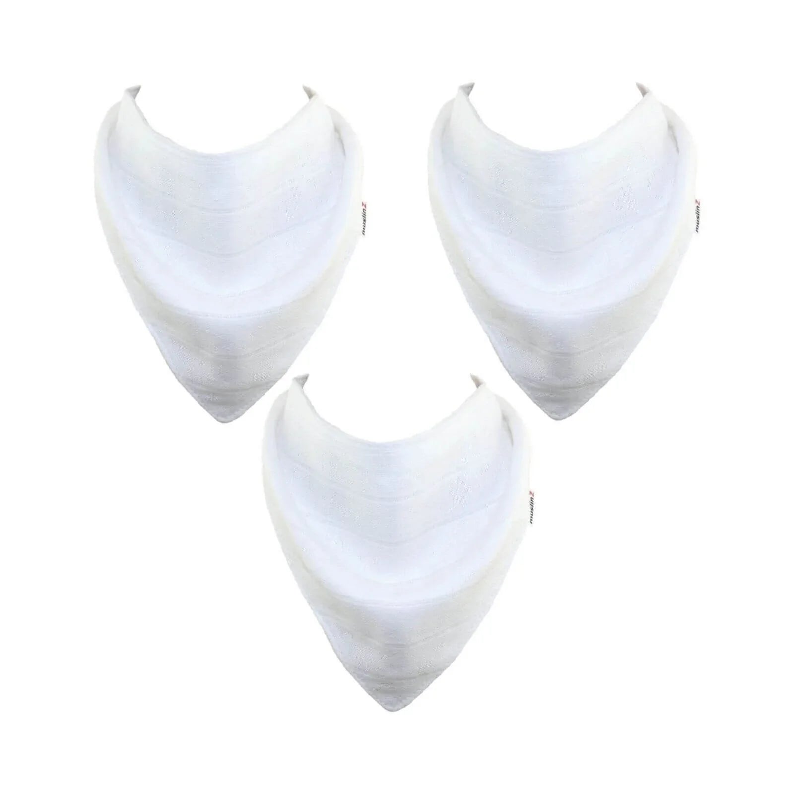 MuslinZ Bamboo/Organic Cotton Muslin Set - White