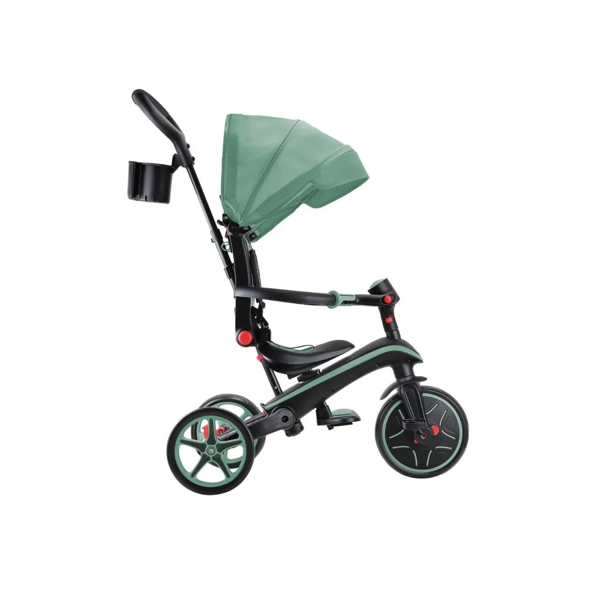 Globber 4-in-1 Explorer Trike Foldable - Olive