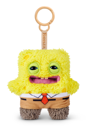 Fuggler x SpongeBob SquarePants 5-inch Plush Keyring - Random Assortment