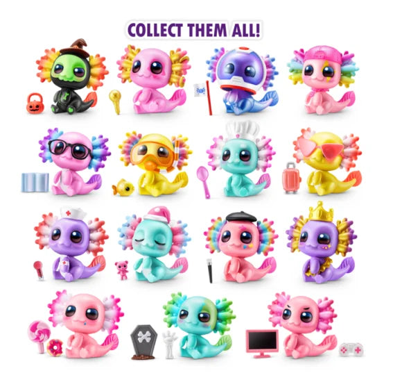 ZURU 5 Surprise A-Lot-A Axolotls Collectible Toy Figure by Snaps