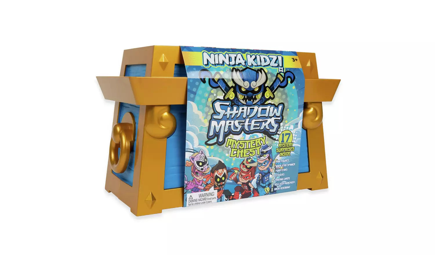 Ninja Kidz Shadow Masters Mystery Chest by Snaps | 12 Piece Unboxing Toy