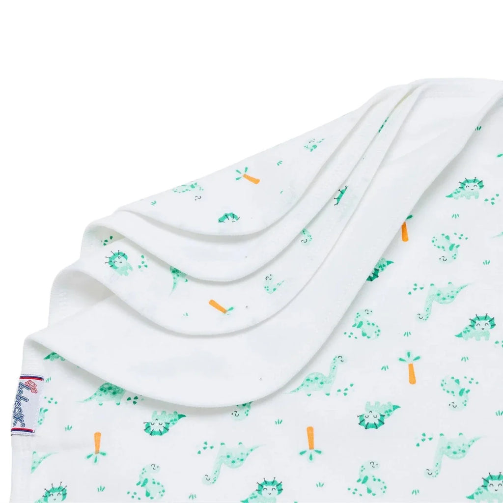 Bebecix Boys 100% Cotton Jersey Blankets 80x90 cm - Ecru