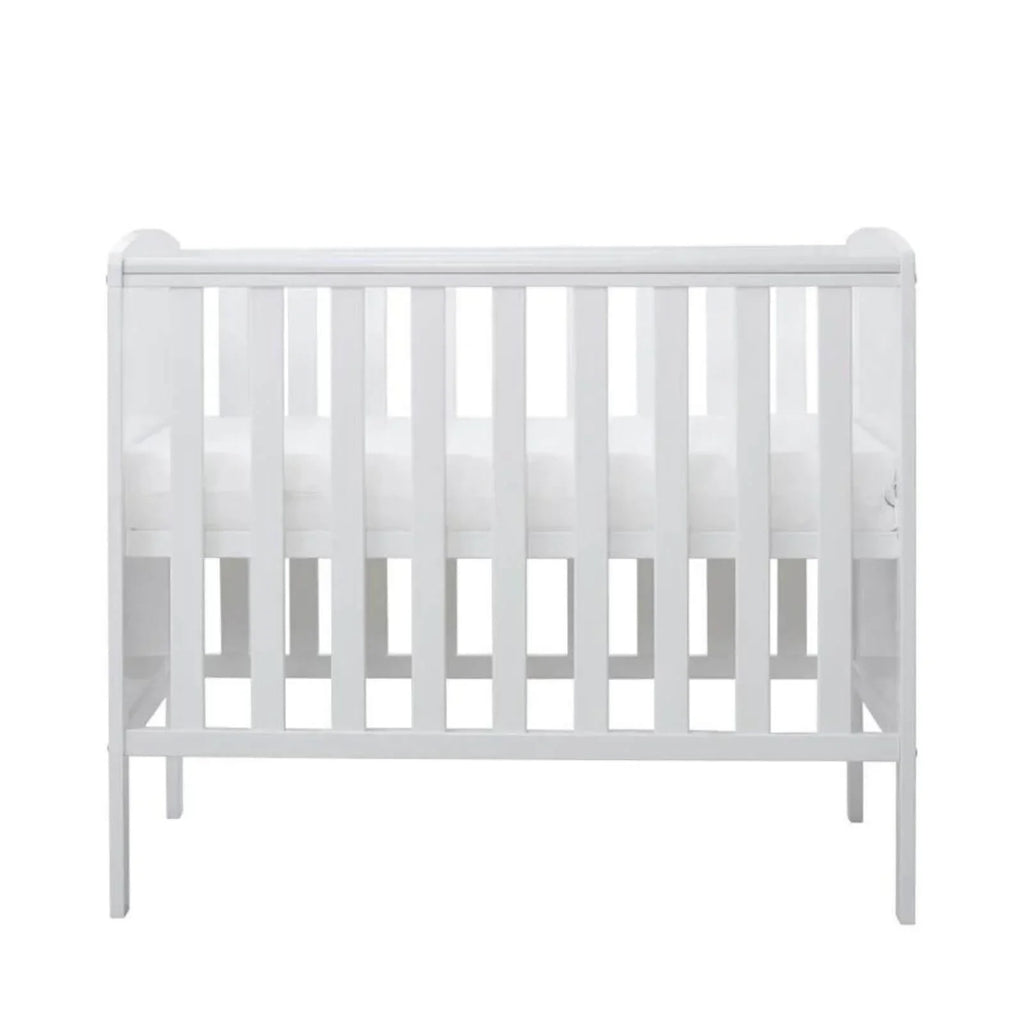 Ickle Bubba Coleby Space Saver Cot White - Without Mattress
