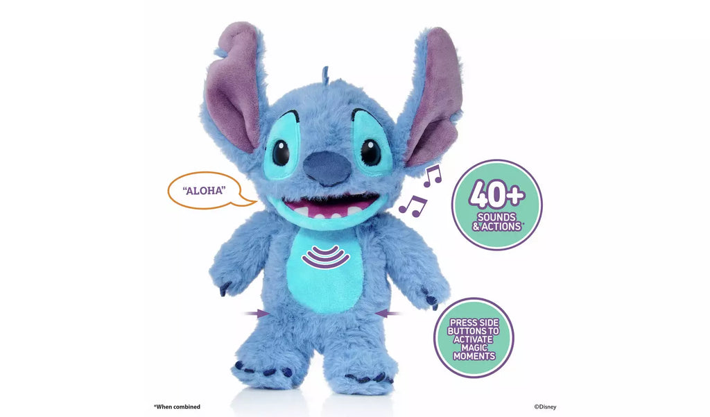 Disney Stitch Palm Puppetronic – Interactive Electronic Toy by Snaps