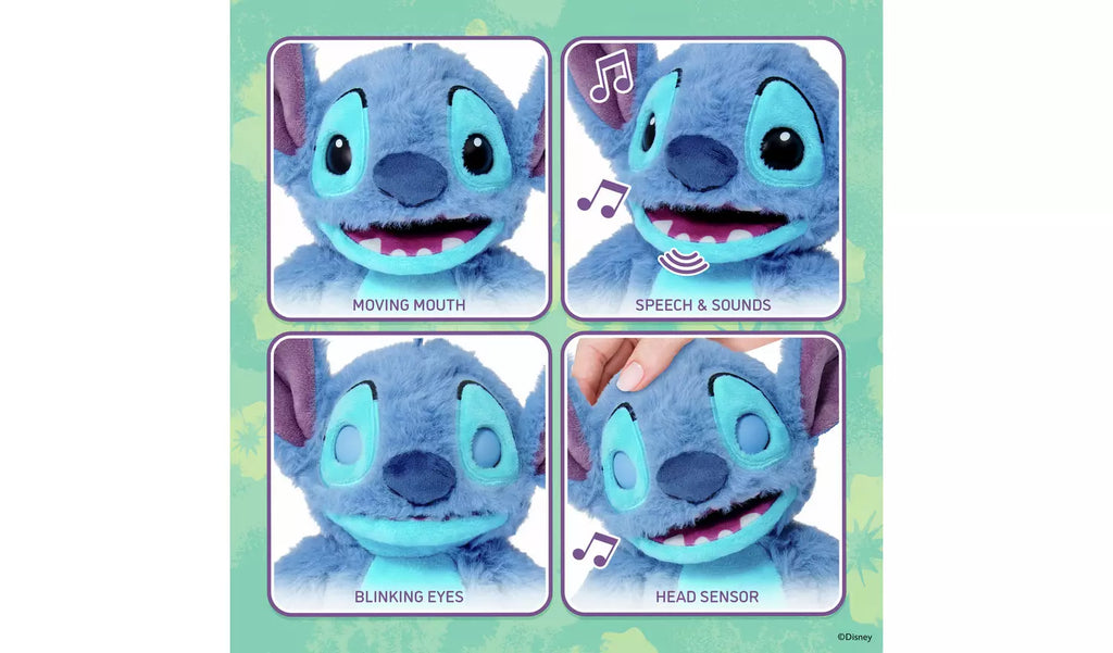 Disney Stitch Palm Puppetronic – Interactive Electronic Toy by Snaps