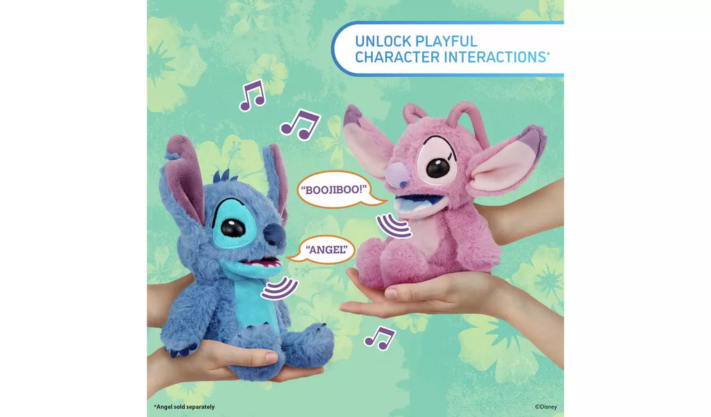 Disney Stitch Palm Puppetronic – Interactive Electronic Toy by Snaps