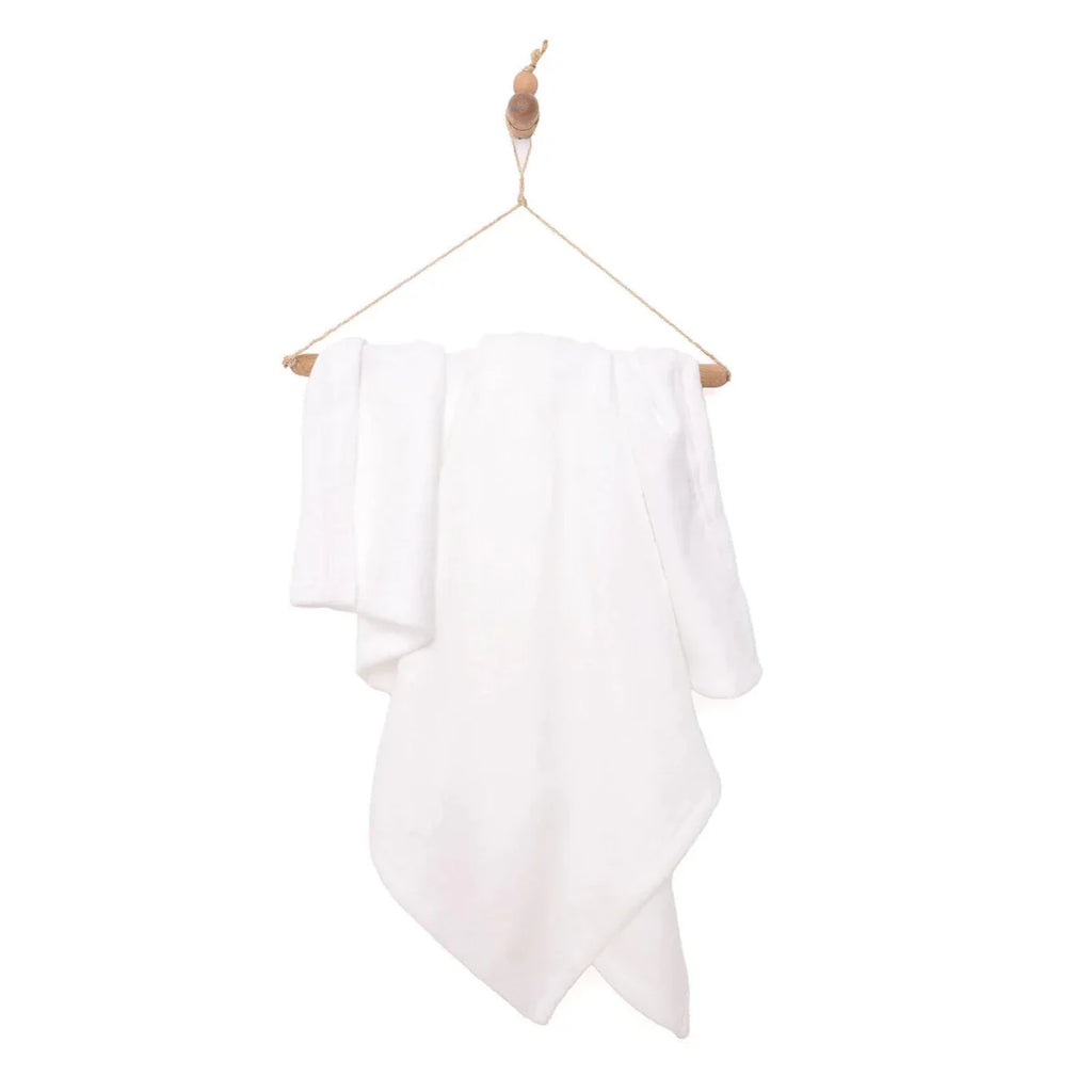 Mollia Unisex Blanket - Ecru