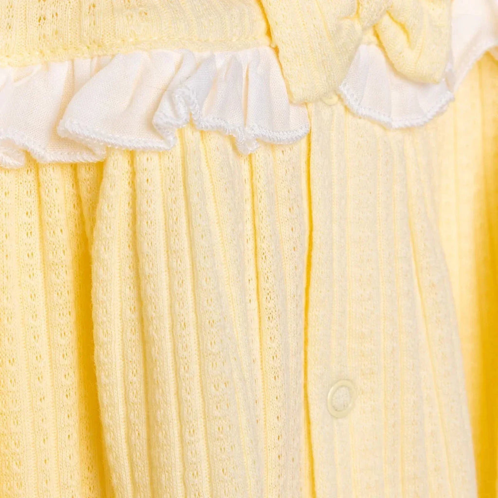 Bebetto Girls Dress - Yellow