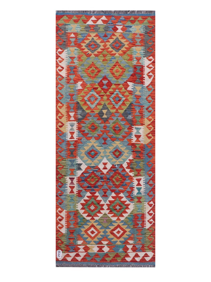 Maimana Kilim - 198 x 77 cm