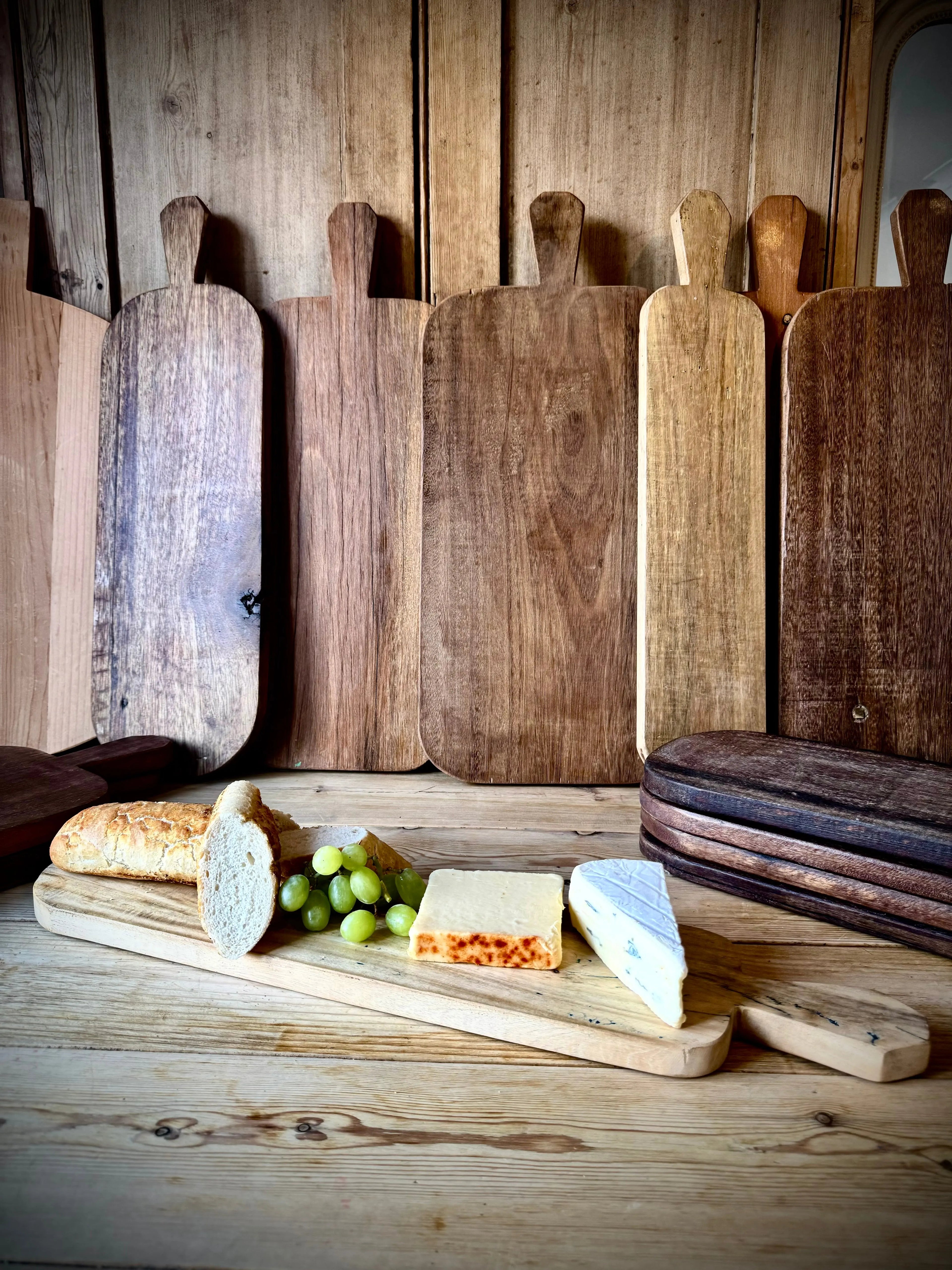 Rustic Warehouse Norfolk Reclaimed Wood Charcuterie & Cheese Board