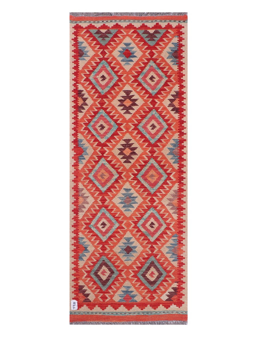 Maimana Kilim - 196 x 74 cm