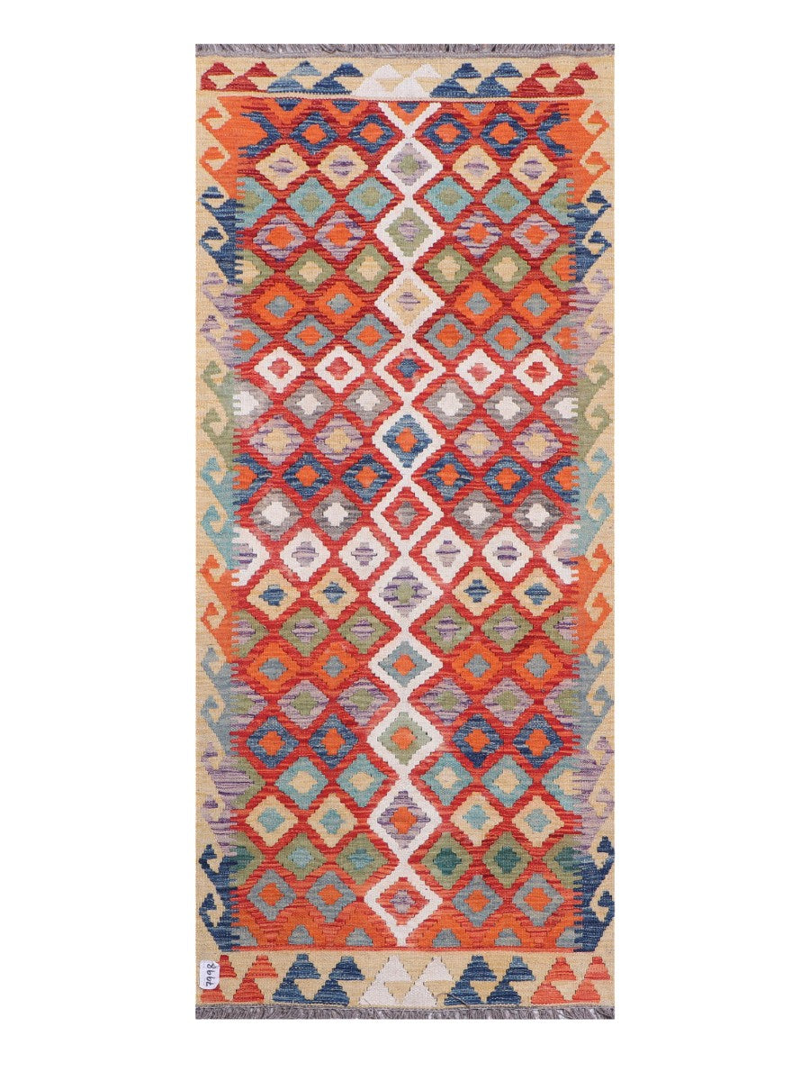 Maimana Kilim - 188 x 81 cm