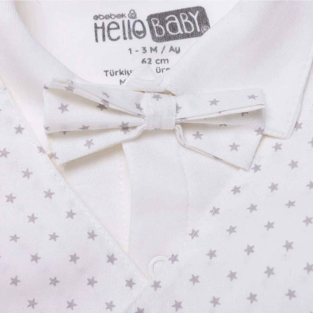 HelloBaby Newborn Ceremony Outfit - White