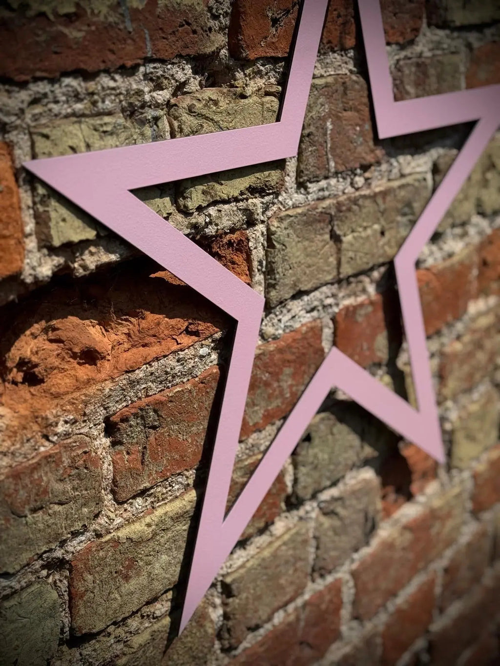Rustic Metal Star Garden Wall Art – Distressed Steel Decor by RW Norfolk