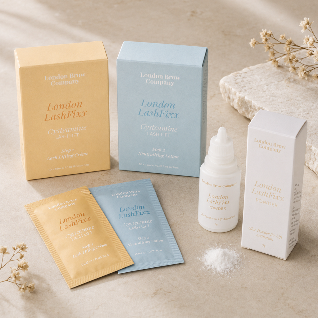 London Brow LashFixx Korean Lash Lift System – Cysteamine & TGA Free
