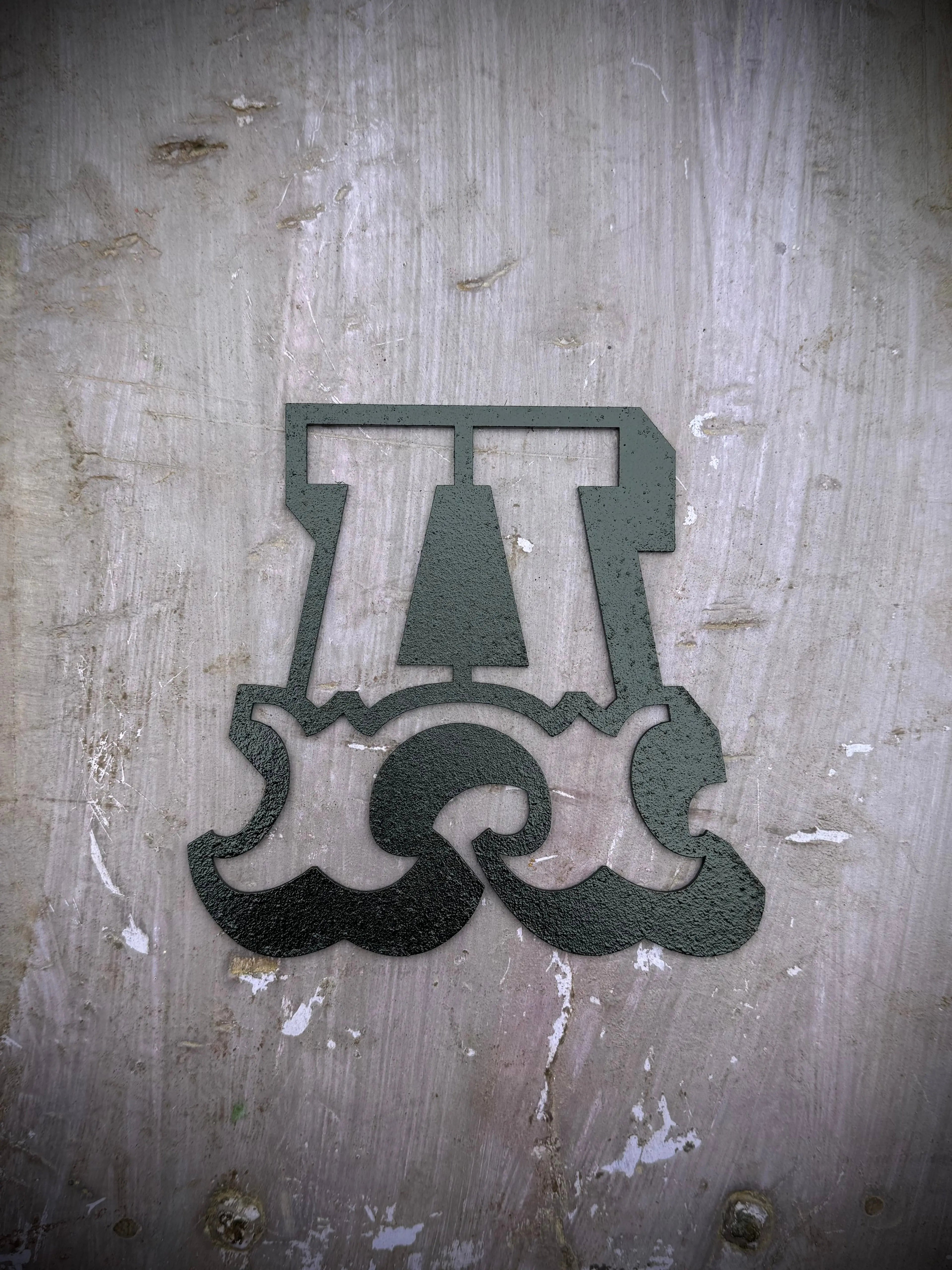Rustic Black Metal Carnival Letters | Industrial Steel Wall Decor by RWN