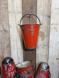 Rustic Warehouse Norfolk Vintage Galvanised Metal Hanging Fire Bucket