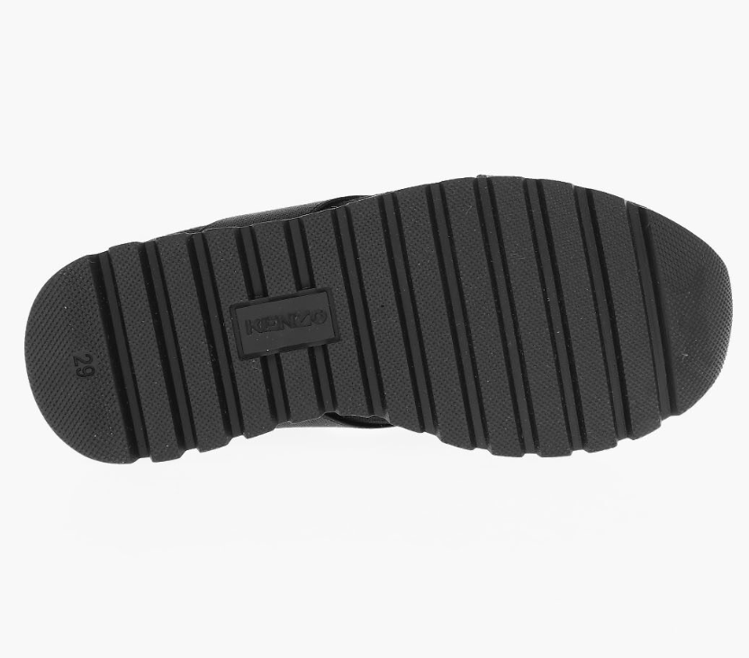 Kenzo Women's Black Sock Sneakers | Logo Elastic Slip-On Trainers