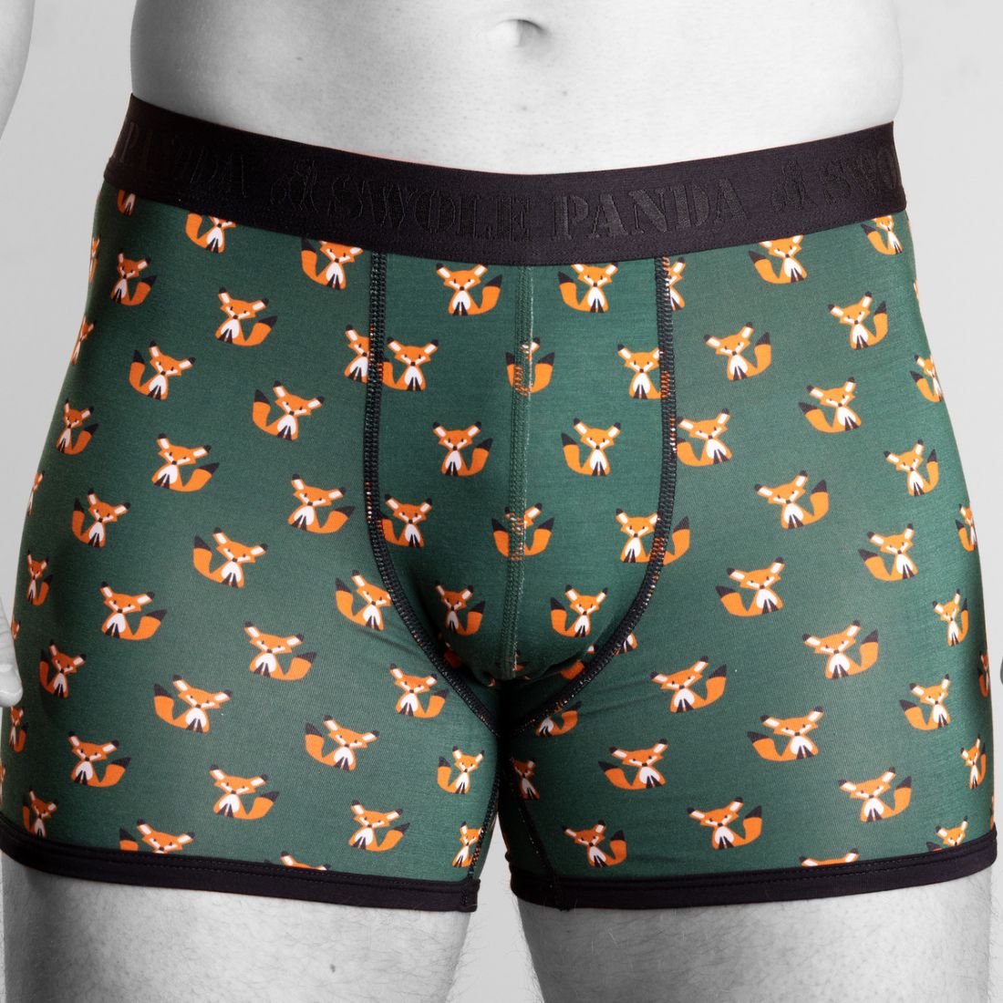 Swole Panda Bamboo Boxers – Breathable Anti-Chafe Men's Underwear