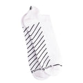 Swole Panda White Performance Trainer Socks – Bamboo Cushioned Athletic Socks