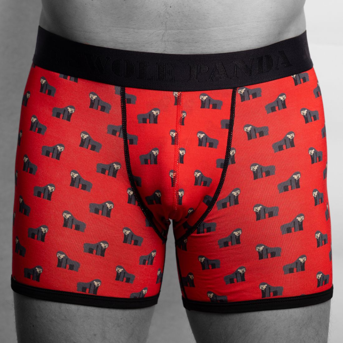 Swole Panda Bamboo Boxers – Breathable Anti-Chafe Men's Underwear