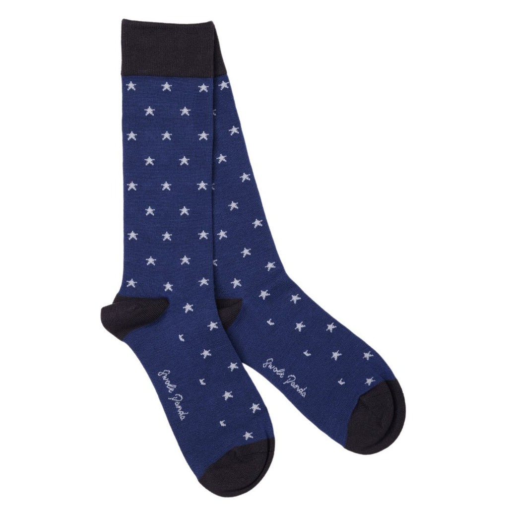 Swole Panda Men's Star Bamboo Socks – Luxury Christmas Gift Box