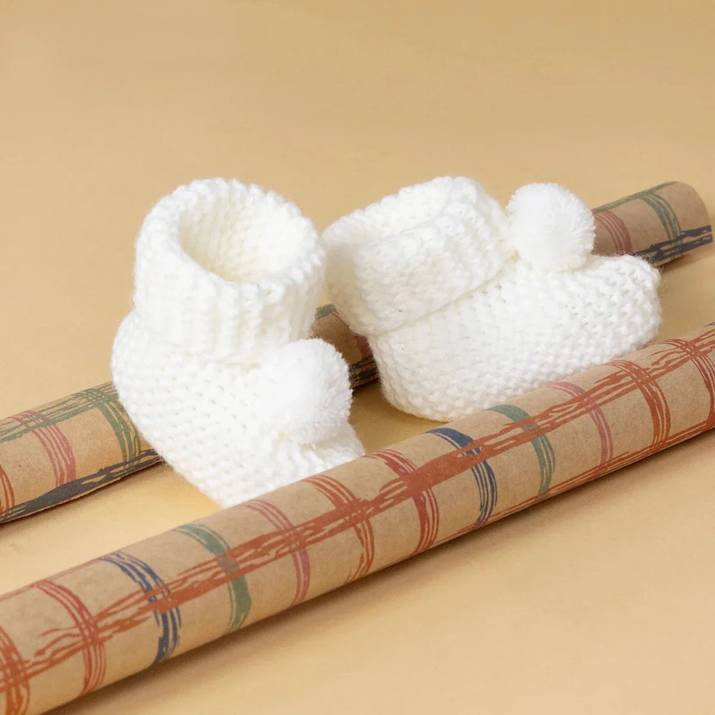 HelloBaby Girls Bootie - Ecru