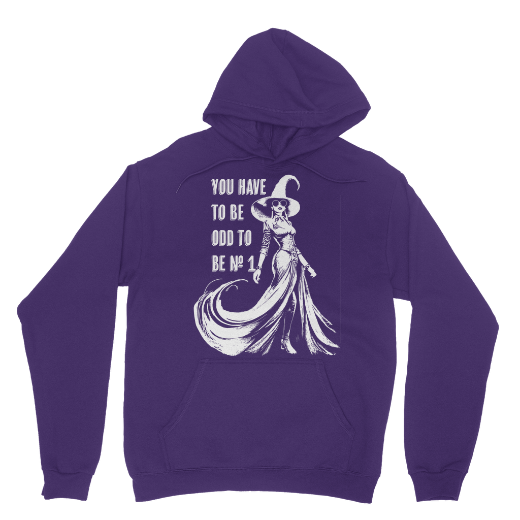 Kate's Clothing Odd to be No. 1 Hoodie – Unisex Cotton Blend Sweatshirt