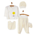 HelloBaby Sunshine 5-Piece Newborn Set - Ecru