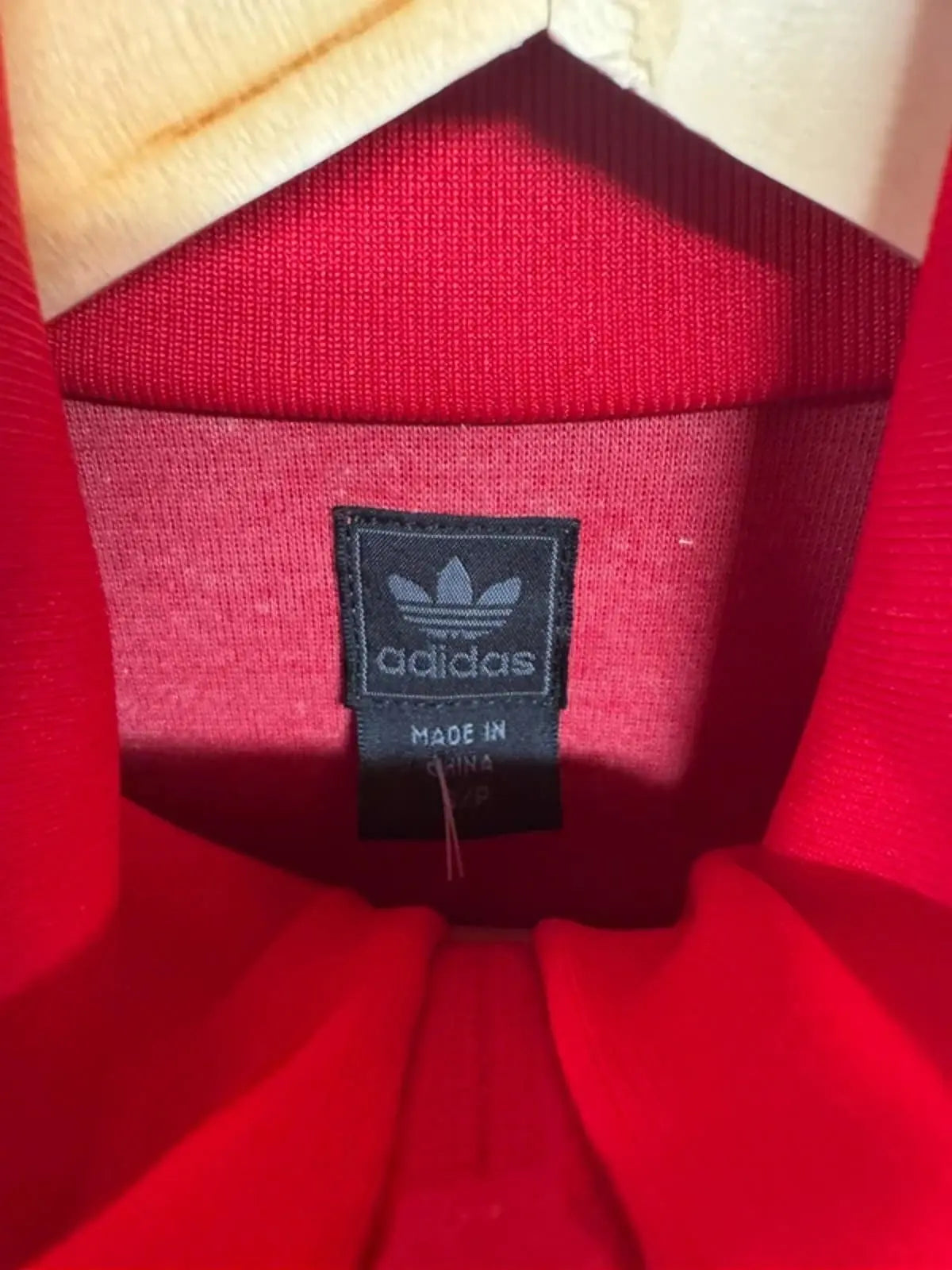 Vintage Adidas Originals womens England Tracksuit Top size 10 #42