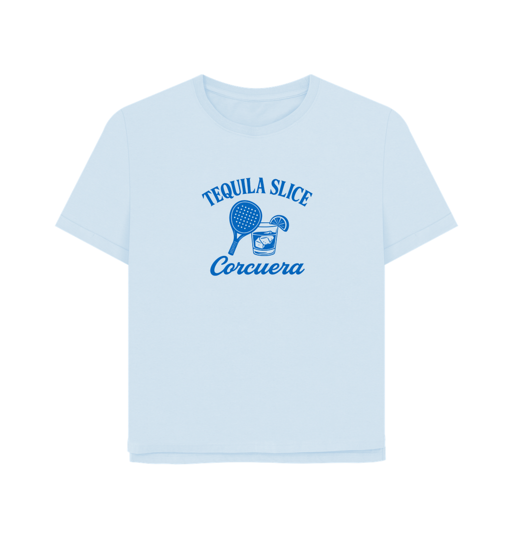 Tequila Slice Women's Boxy T-Shirt by Corcuera Padel Club