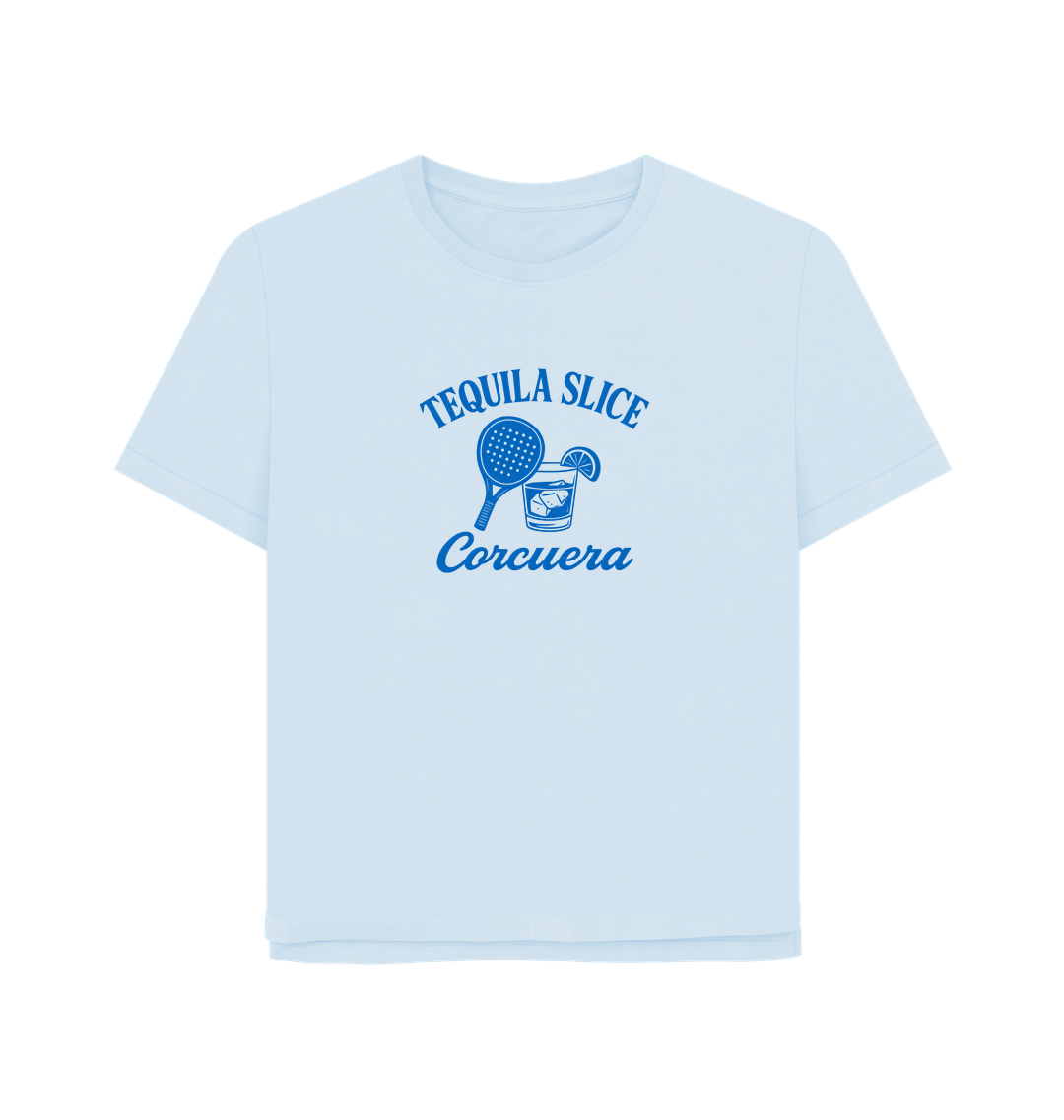 Tequila Slice Women's Boxy T-Shirt by Corcuera Padel Club