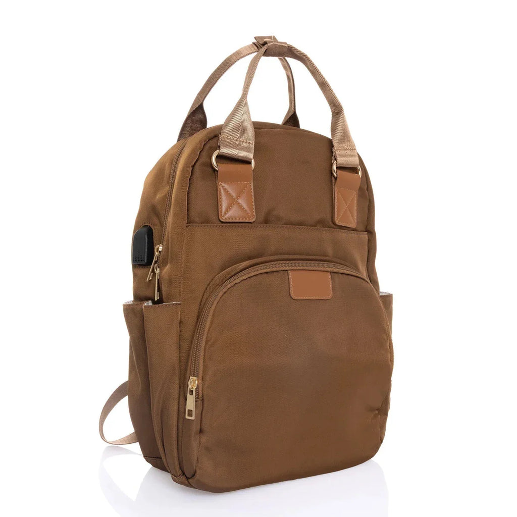 Baby Mom Organiser Backpack – Brown
